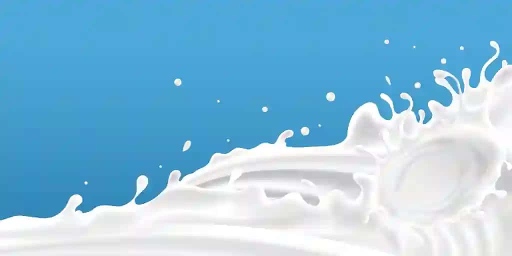 Sut to'lqinlari fon | Milk waves background
