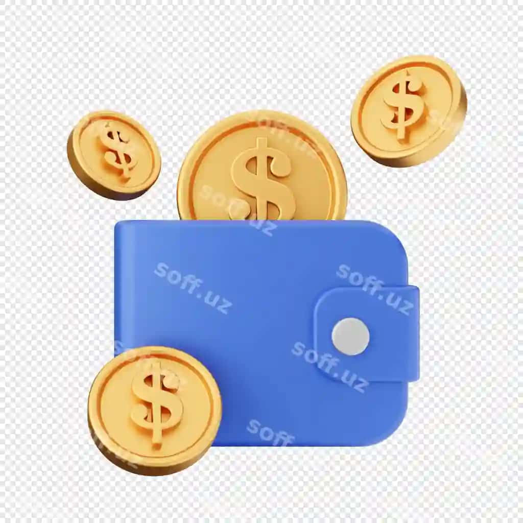 3D to'lov ikonka illustratsiya render | 3d payment icon illustration render