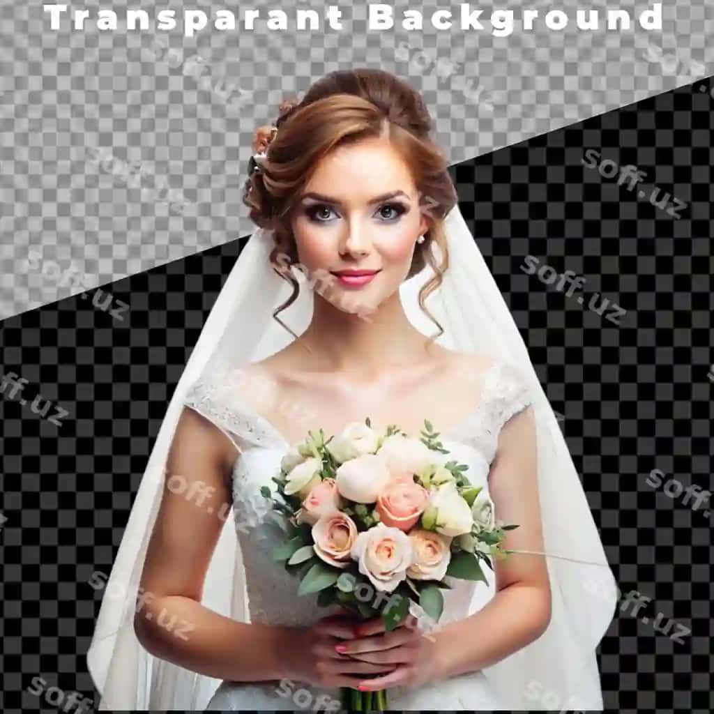 Guldasta bilan chiroyli kelin | Beautiful bride with bouquet