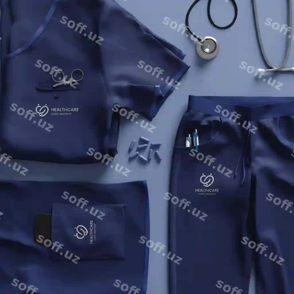 Tibbiy forma maketi | Medical uniform mockup