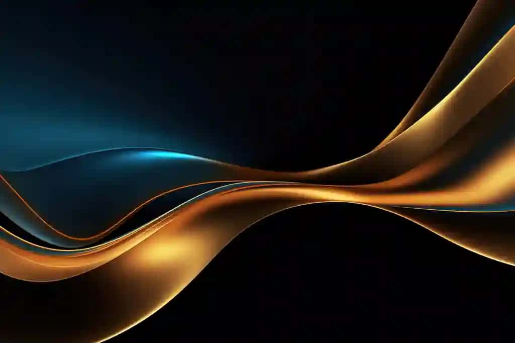 Oltin gologramma to'q patern veb-dizayn foni | Gold holographic dark patern web design background
