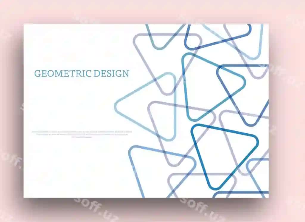 Rangli shaklli dizayn shablonlari ijodiy dizayn joylashuvi aylanmasi | Colorful geometric design templates creative design layout cover