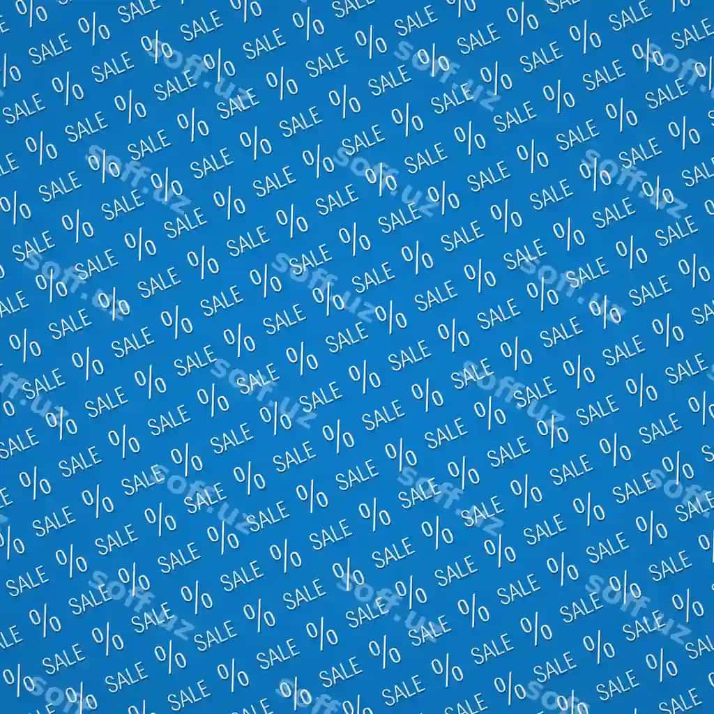Ko'k sotuv fon vektor eps10 illustratsiyasi | Blue sale background vector eps10 illustration