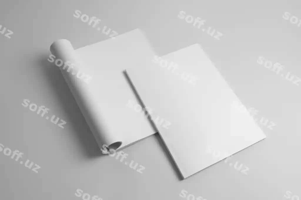 Jurnallar studiysi mockup | Magazines studio mockup