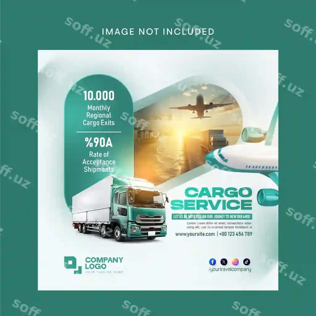 Yuk tashish xizmati reklamasi | Cargo service advertisement
