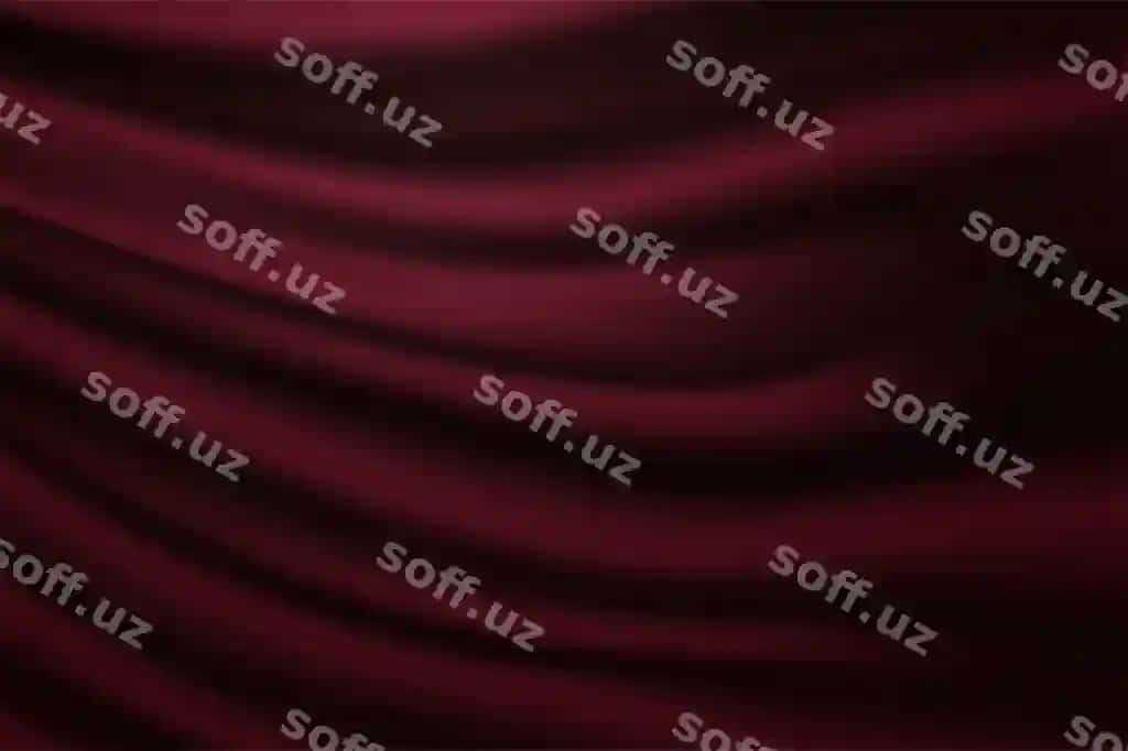 Haqiqiy qizil parda to'lqinli mavhum fon | Realistic red curtain wavy abstract background