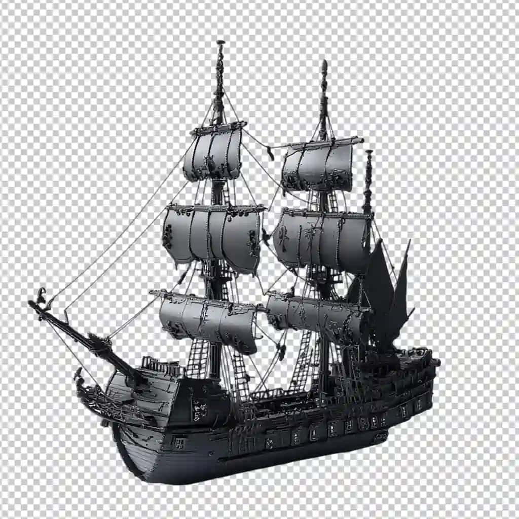Png tarixiy baland kema sokin suvlarda suzib yurmoqda | Png historic tall ship sailing calm waters
