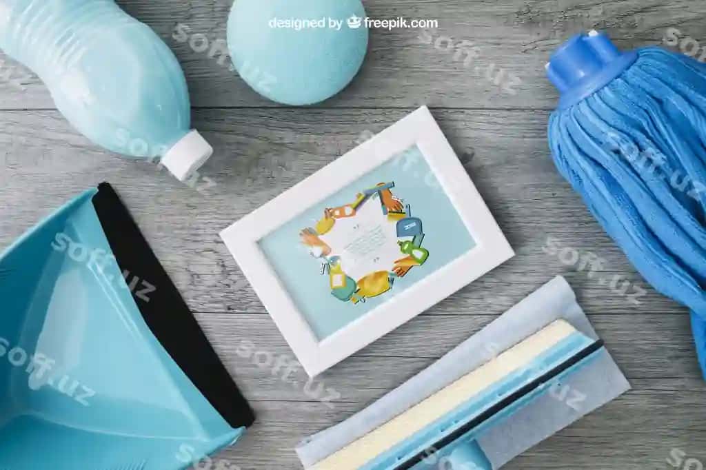 Diagonal tozalash namunasi | Diagonal cleaning mockup