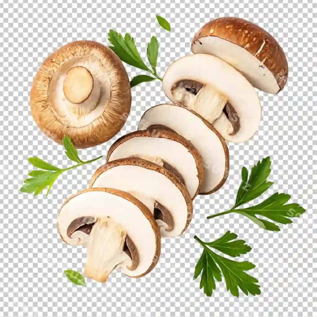 Dilimlangan kremini qo'ziqorinlari | Sliced cremini mushrooms