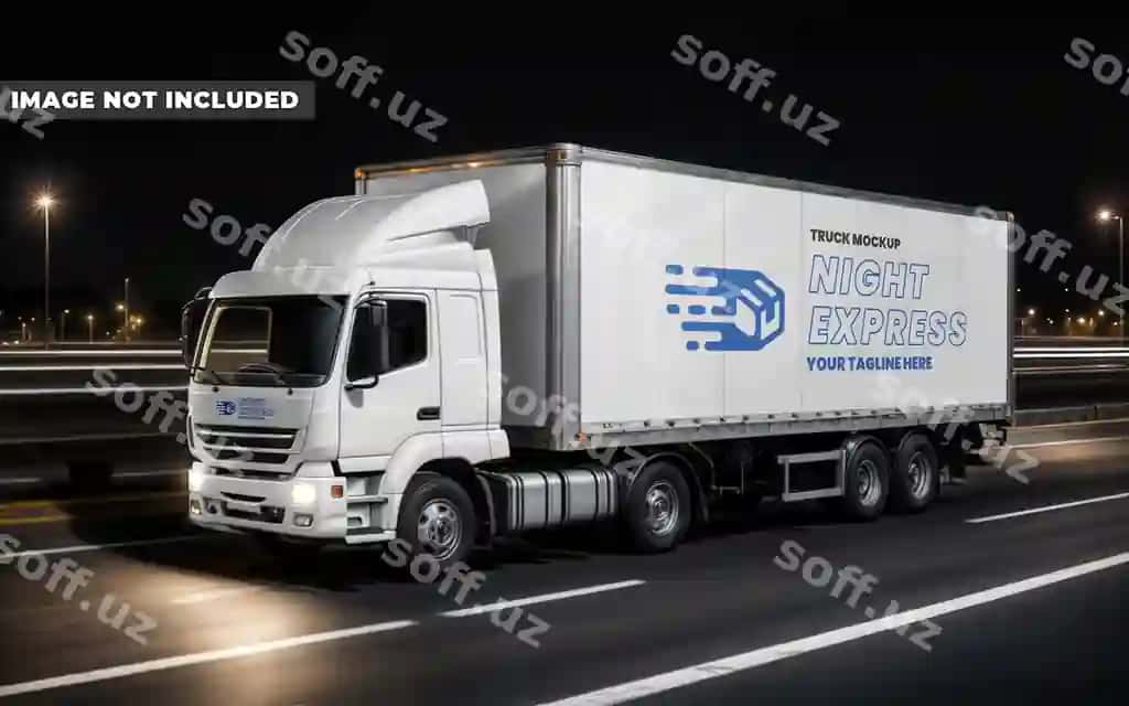 Truck mockup | Truck mockup