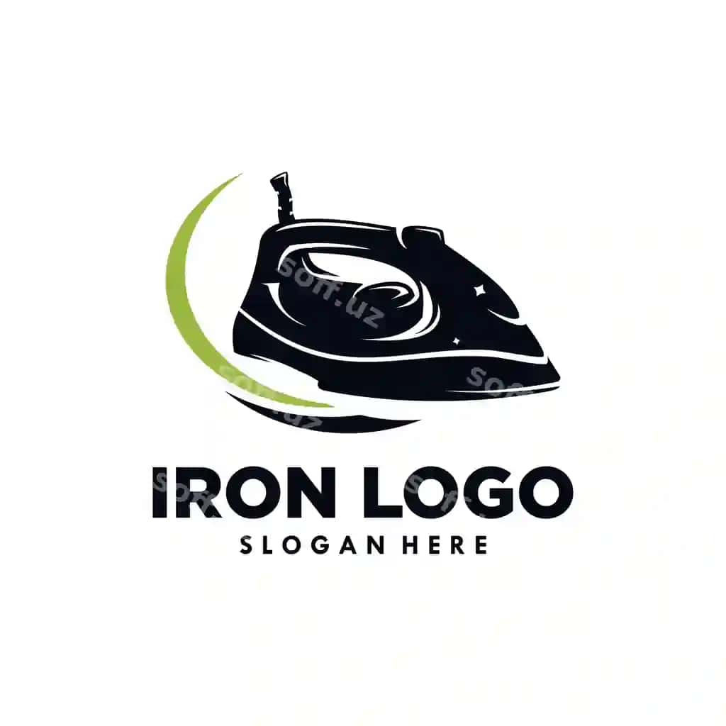 Temir logo dizayn shablon vektor | Iron logo design template vector