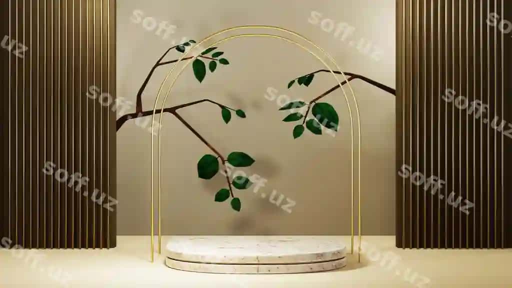 3d render bo'sh mahsulot foni moda krem-kosmetika dekoratsiyalari zamonaviy podium fon hashamatli mahsulot namoyish etuvchi | 3d rendering blank product background displaying fashion cream cosmetics decorations modern podium background luxury product