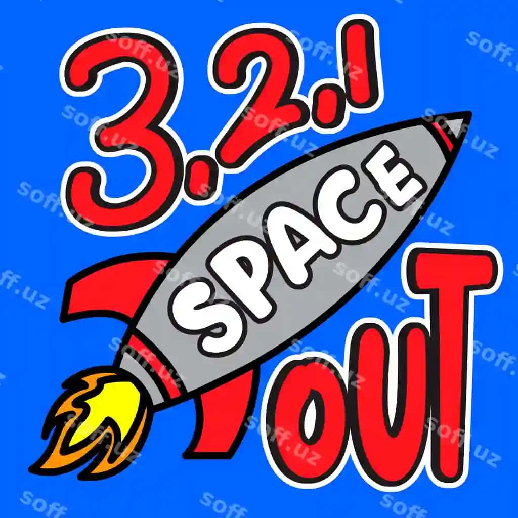 Raketa kosmik illyustratsiyasi bolalar futbolkalari | Rocket space illustration kids tshirts