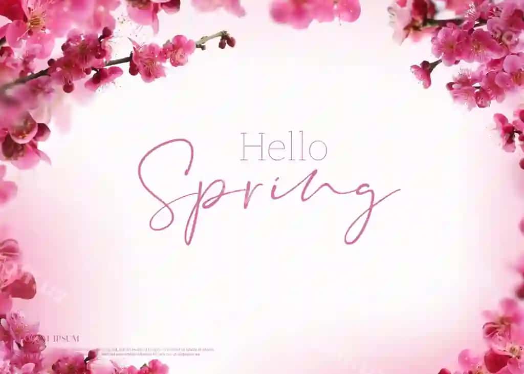 Go'zal bahor gullari kartochka fasl mavzusi salom bahor | Beautiful spring flowers card season theme hello spring