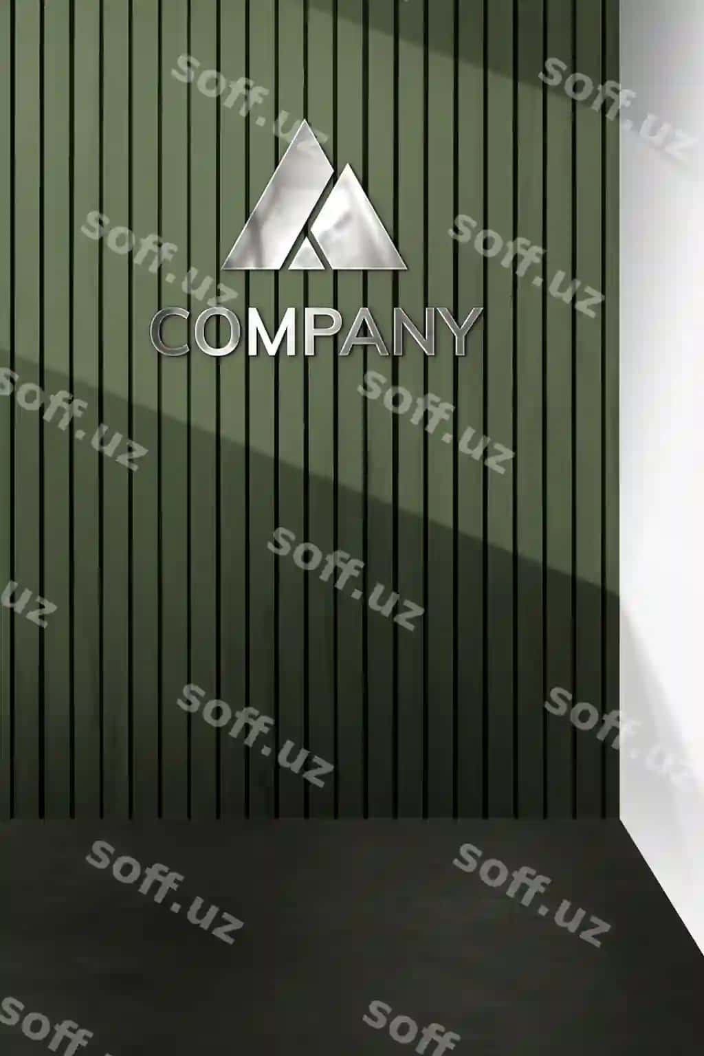 Bo'sh xona devor namuna psd Japandi ichki dekoratsiyasi | Empty room wall mockup psd japandi interior design