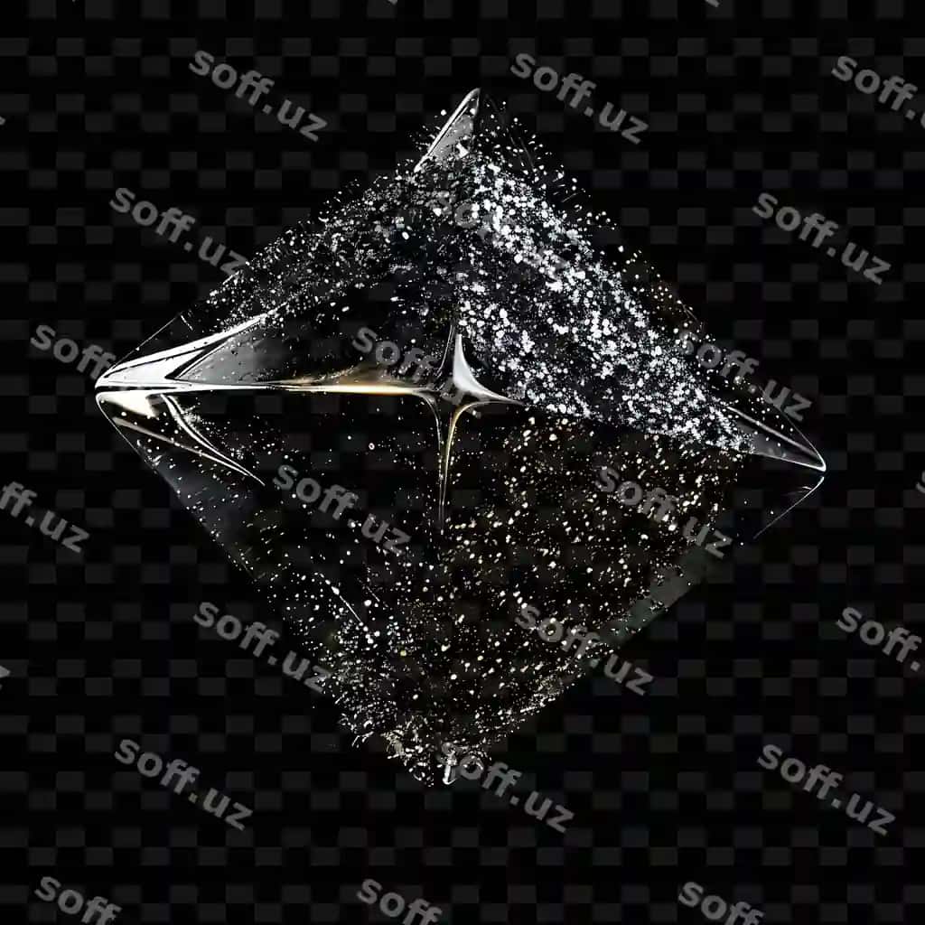 Oltin barg bilan kub muz | Cube ice with gold leaf it