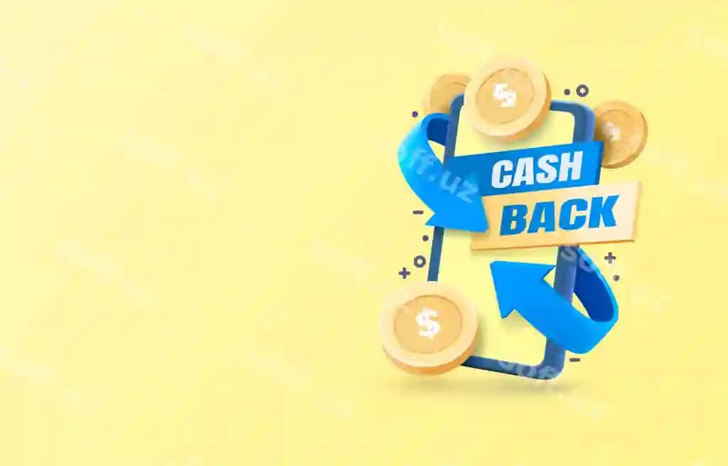 Mobil naqd pulni qaytarish xizmati moliyaviy to'lovlar smartfon mobil ekrani | Mobile cash back service financial payment smartphone mobile screen