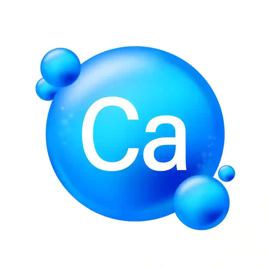 Kaltsiy belgisi tuzilishi kimyoviy element dumaloq shakli doira nuri | Calcium icon structure chemical element round shape circle light
