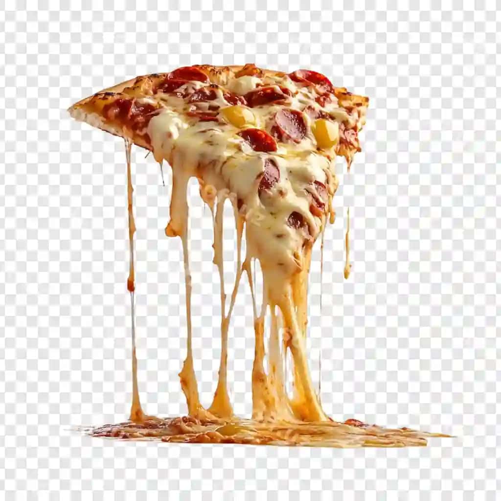 Mazali eritilgan pishloqli pizza tilim mazali italyan taomlari | Delicious melted cheese pizza slice tasty italian food