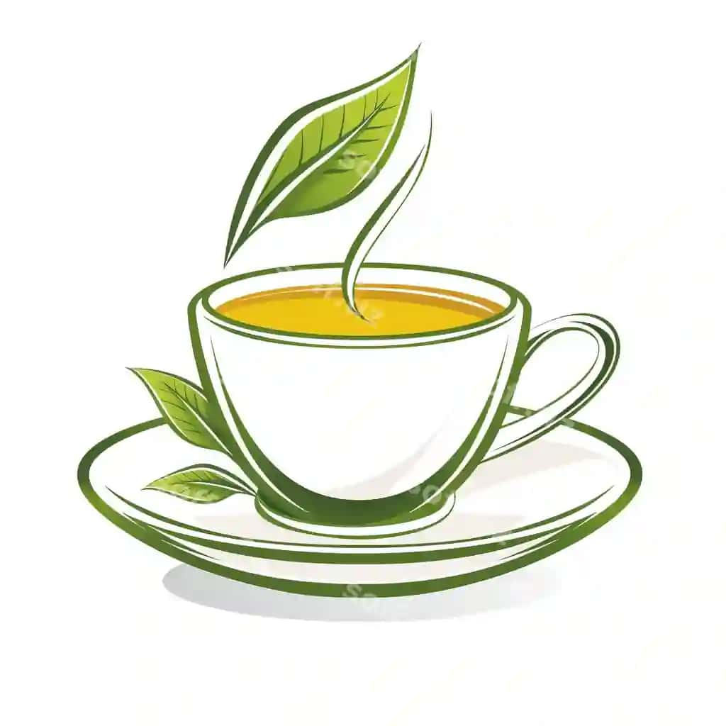 Organik kofe krujkasi logotipi kofe do'koni vektor belgisi dizayni | Organic coffee cup logo coffee shop vector icon design