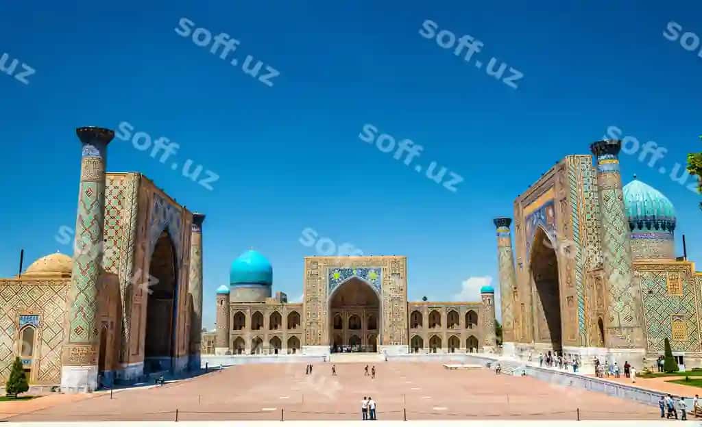 Registon yuragi qadimiy shahar samarqand uzbekiston | Registan heart ancient city samarkand uzbekistan