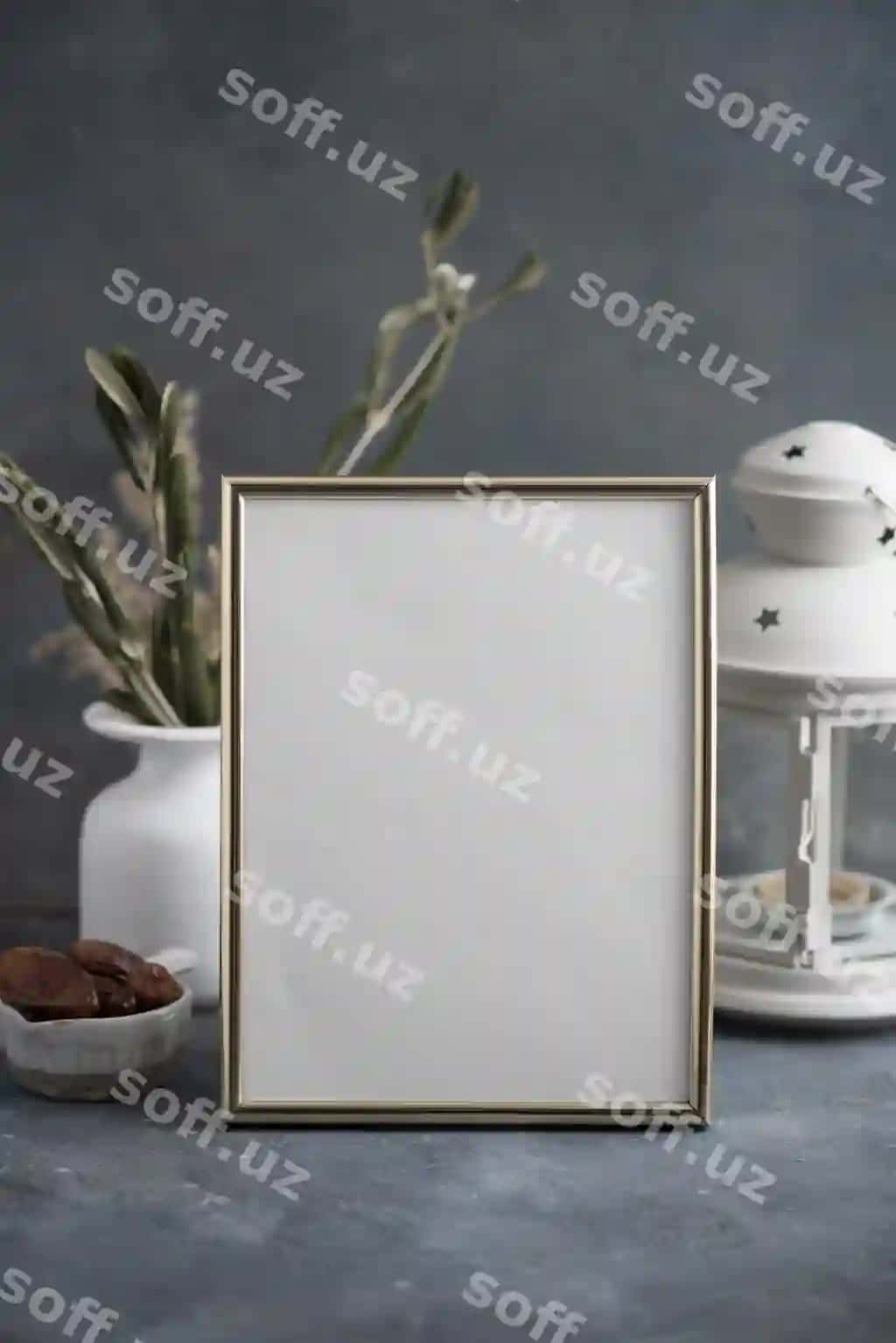 Yaqin murojaat Ramazon ramka mockup | Close up ramadan frame mockup