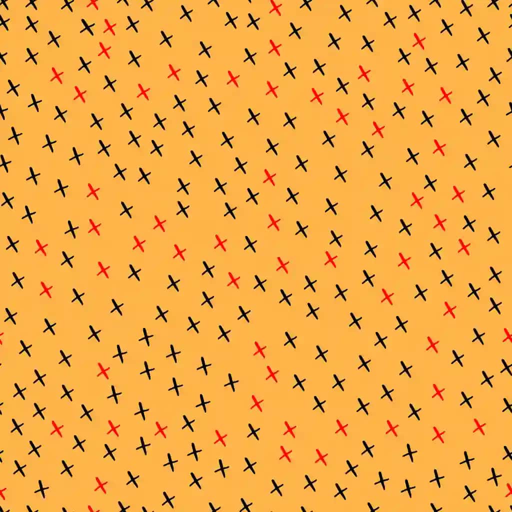 Vektor choksiz naqsh tartibsiz xochlar x fon | Vector seamless pattern irregular crosses x background