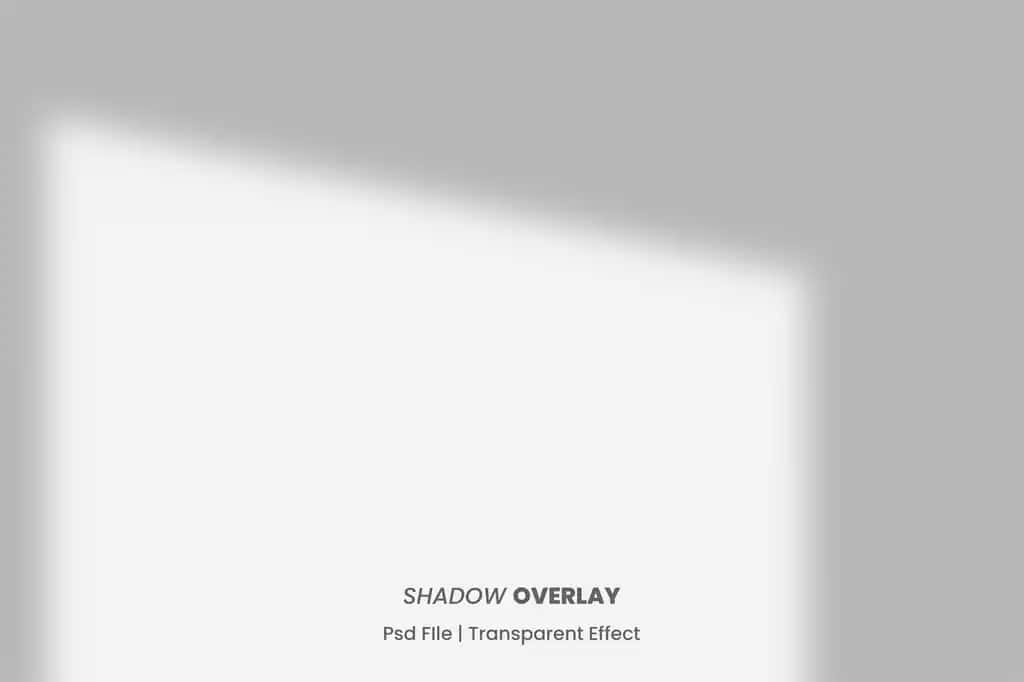 Shaffof fon effekti psd soyali qoplama | Shadow overlay transparent background effect psd