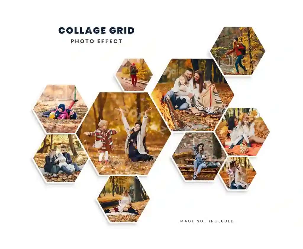 Sayohat foto kollej grid fotografiya konseptsiyasi sayohat banner albom | Travel photo collage grid photography concept travel banner album
