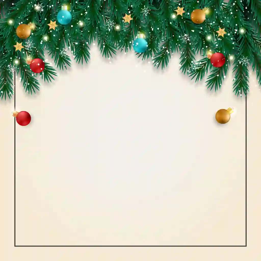 Rojdestvo fon bezaklari yashil qarag'ay barglari qizil ko'k to'p bilan | Christmas background decoration green pine leaf with red blue ball