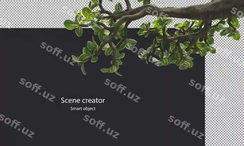Qor atirgul daraxtlarining shoxlari izolyatsiya qilingan kichik o'simliklarning kesish yo'li | Snowrose trees branches isolated small plants clipping path