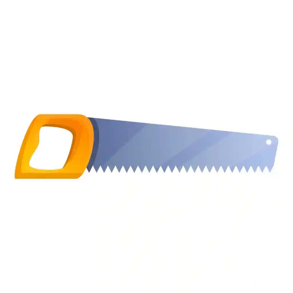 Duradgor qo'l arra belgisi multfilm duradgor qo'l arra vektor ikonka veb | Carpenter hand saw icon cartoon carpenter hand saw vector icon web