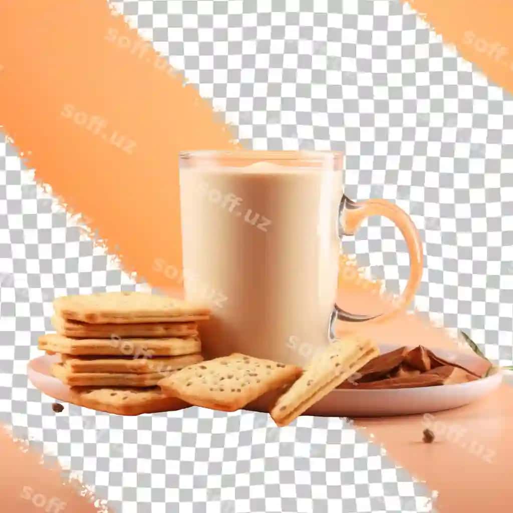 Shisha sut kukilar bilan tovoqlar shisha sut | Glass milk is tray with cookies glass milk