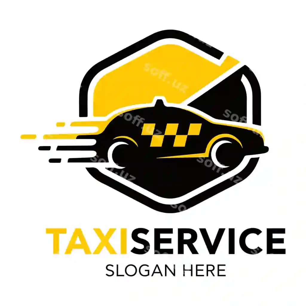 Zamonaviy taksi logotipi dizayni | Modern taxi logo design