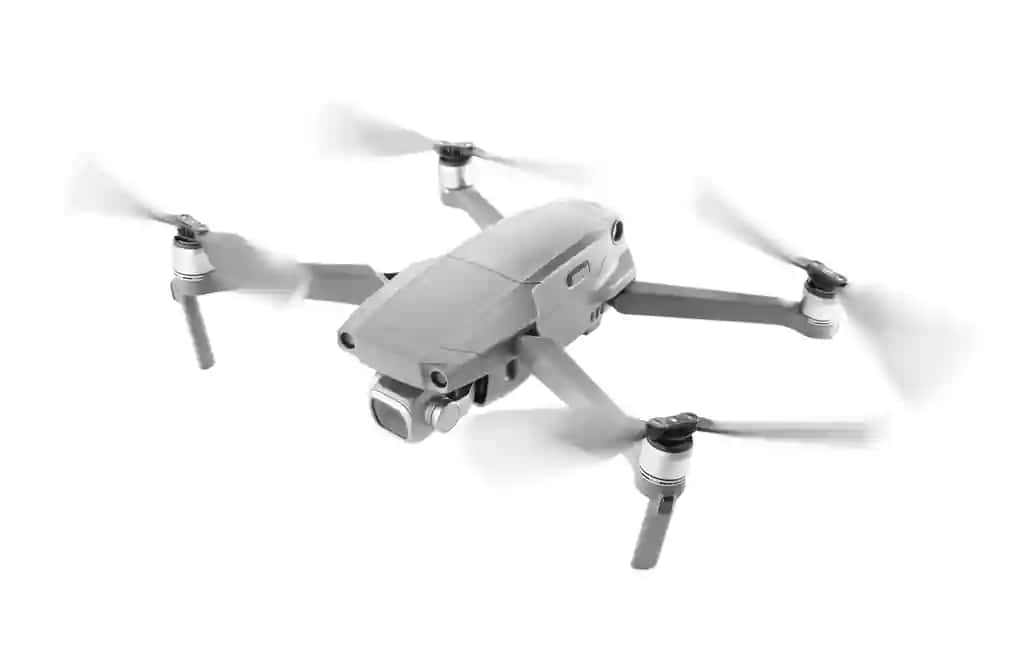 Oq fonda uchadigan kamerali dron zamonaviy gadjet | Drone with camera flying white background modern gadget
