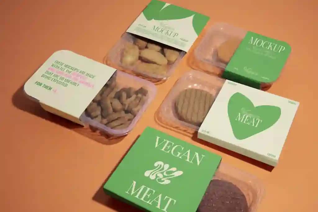 Vegan oziq-ovqat plastik qadoqlash | Vegan food plastic packaging