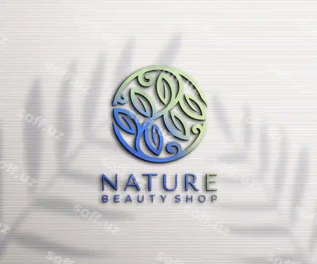 Bozorov qoplanadigan logotip namuna dizayni | Luxury embossed logo mockup design