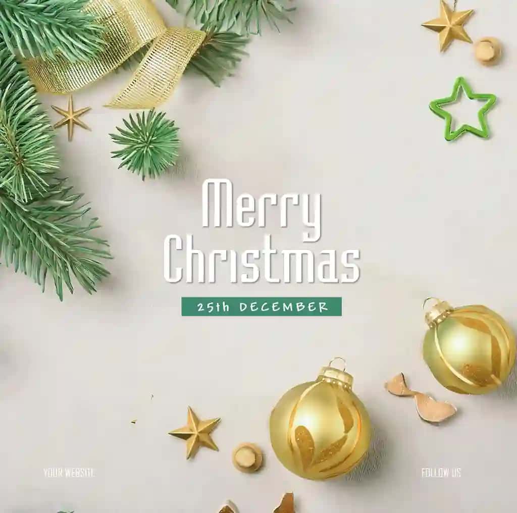 Muborak Rojdestvo ijtimoiy media post dizayni | Merry chistmas social media post design