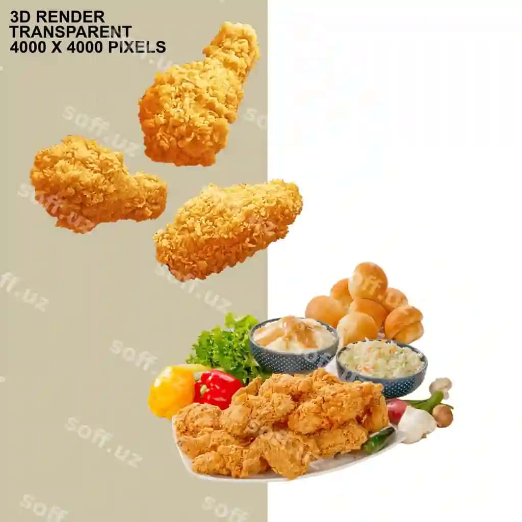 Qovurilgan tovuq tovuq qirqatmalari frenk kartoshkasi buffle kanot Pepsi banka | Fried chicken chicken fingers french fries buffalo wing pepsi tin