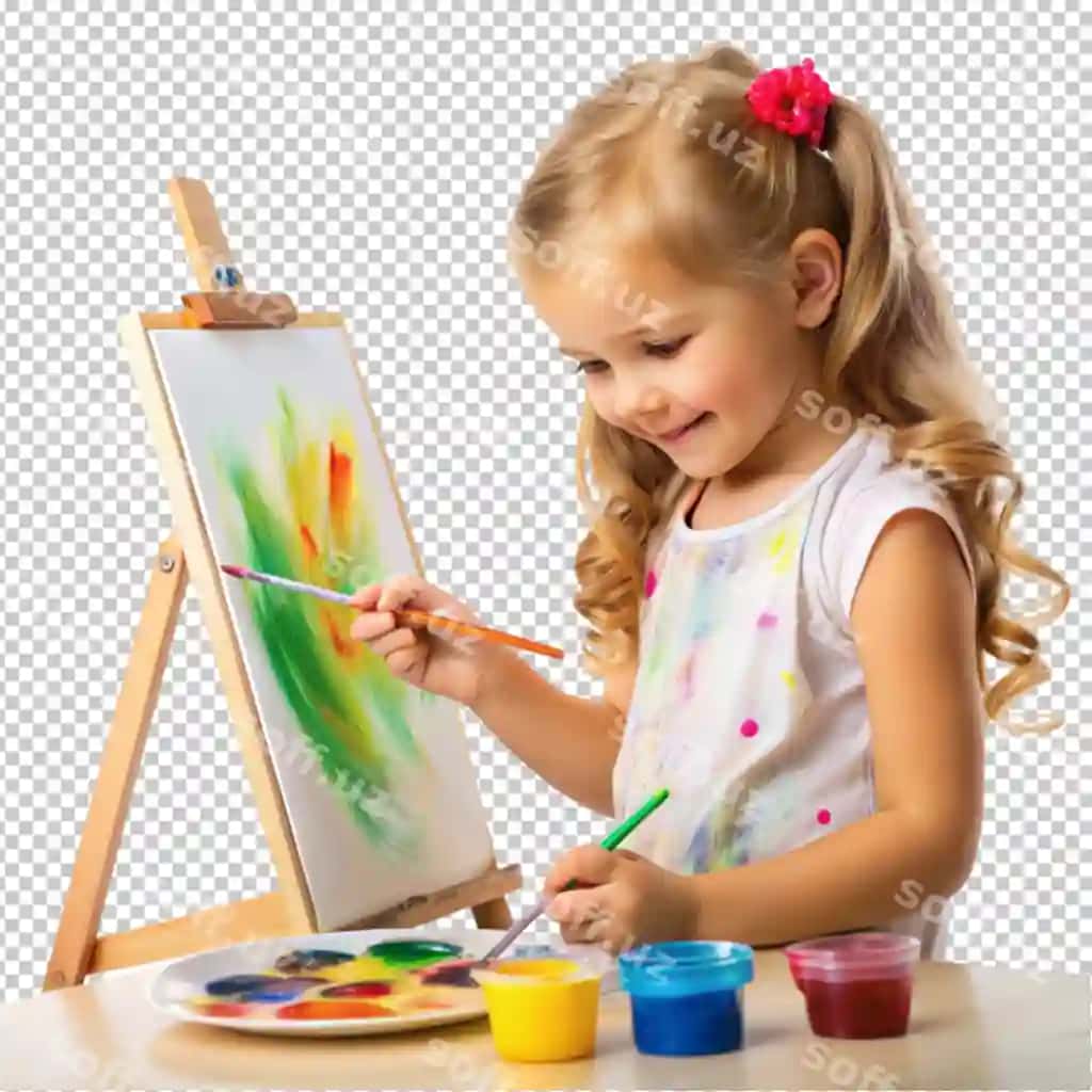 Go'zal qiz bo'yoq bilan chizish | Beautiful girl drawing with paint