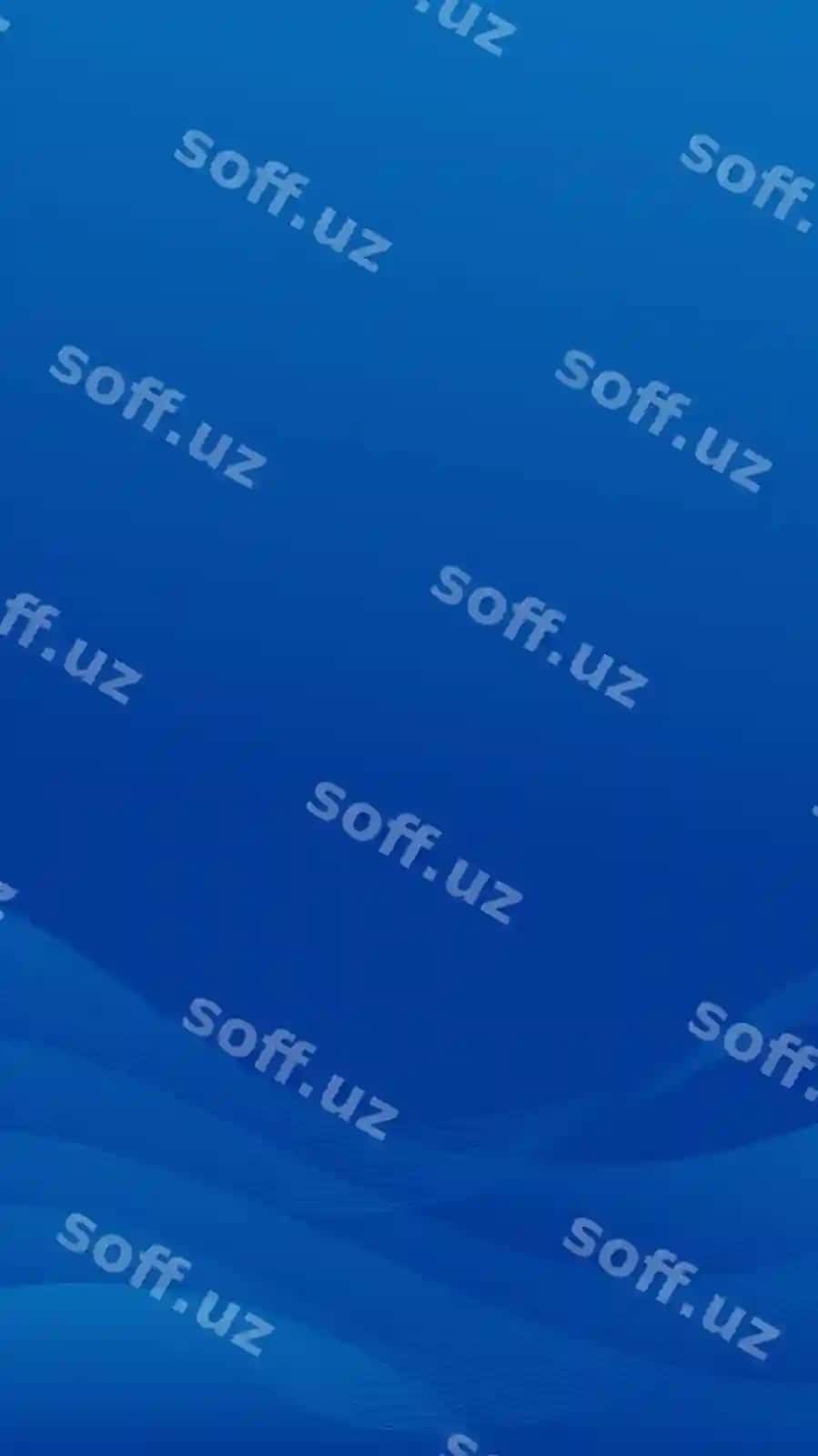 Abstrakt ko'k orqa fon egilgan chiziqlar bilan | Abstract blue background with curved lines