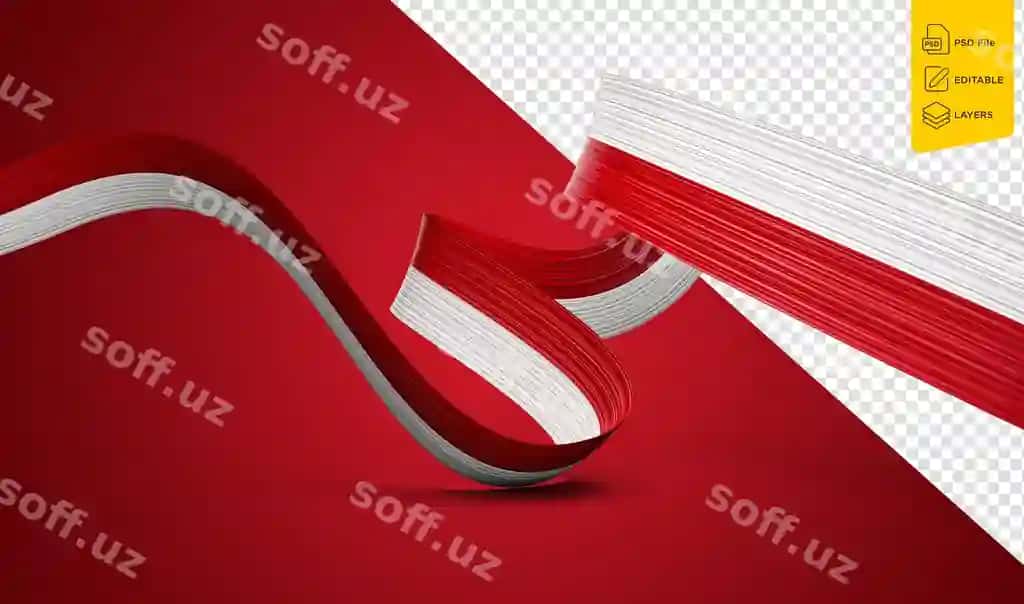 3D bayrog'i Polsha mamlakati 3D to'lqinli yaltiroq Polsha lentasi izolyatsiya qilingan fon | 3d flag poland country 3d wavy shiny poland ribbon isolated background