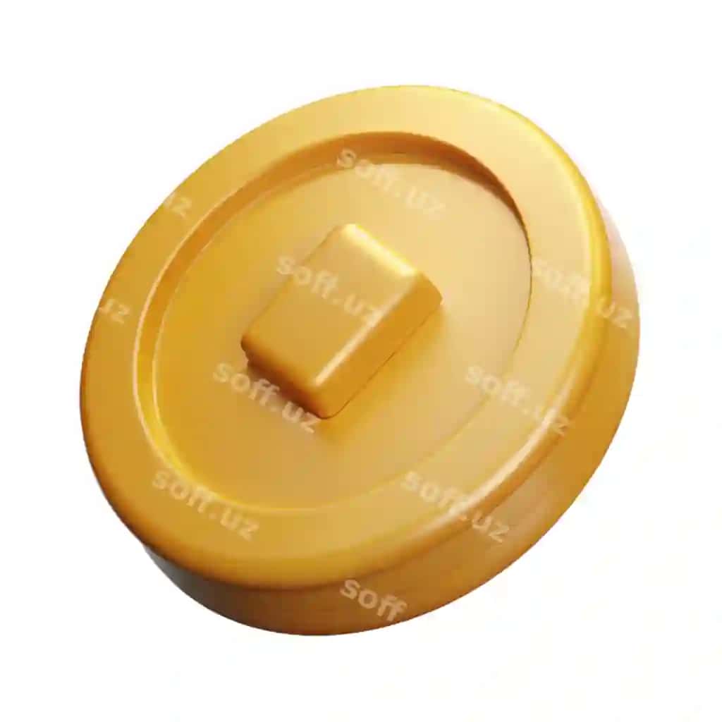Oltin moneta 3D render | Golden coin 3d render