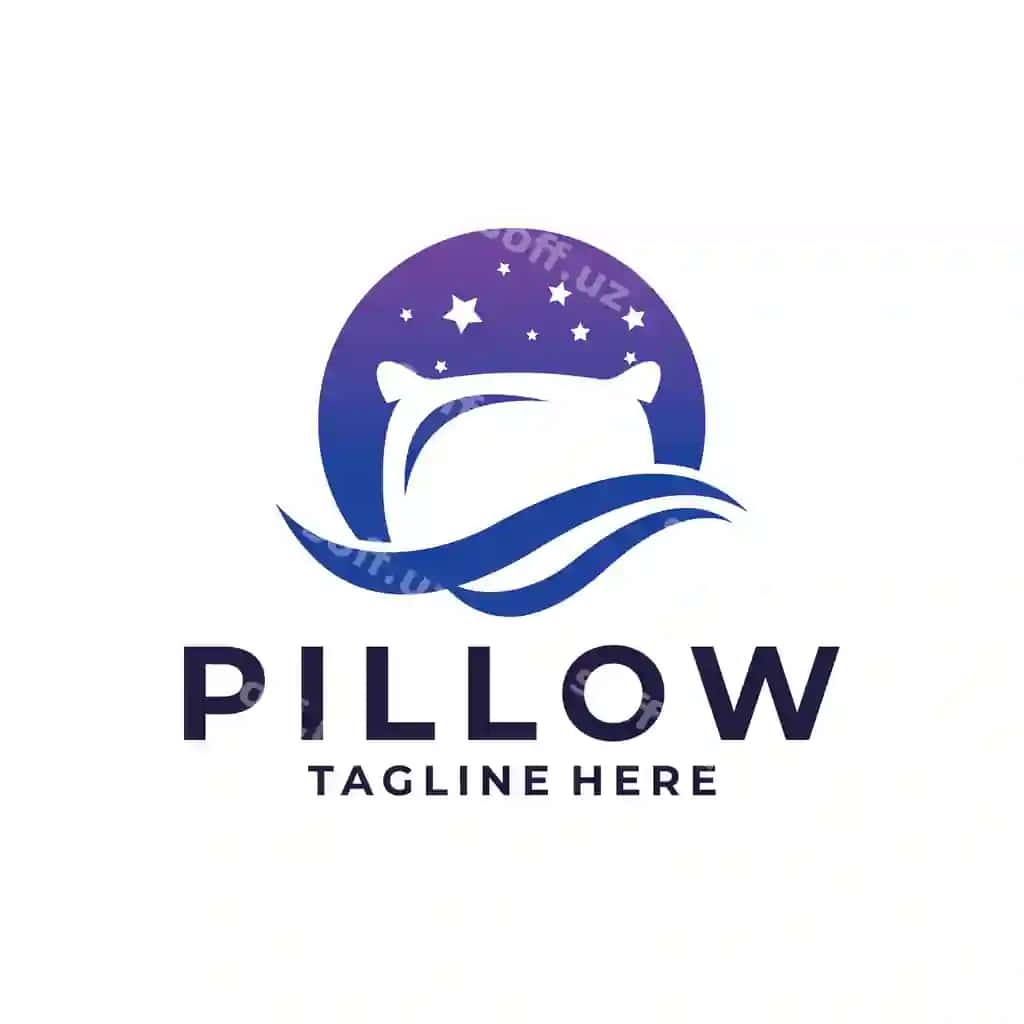 Yostiq logo ikon | Pillow logo icon