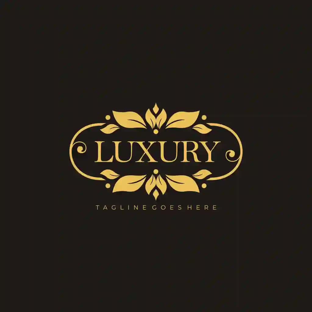 Hashamatli logotip dizayni restoran bolalar bog'chasi butik kafe mehmonxona zargarlik buyumlari | Luxury logo design restaurant nursery boutique cafe hotel jewelry