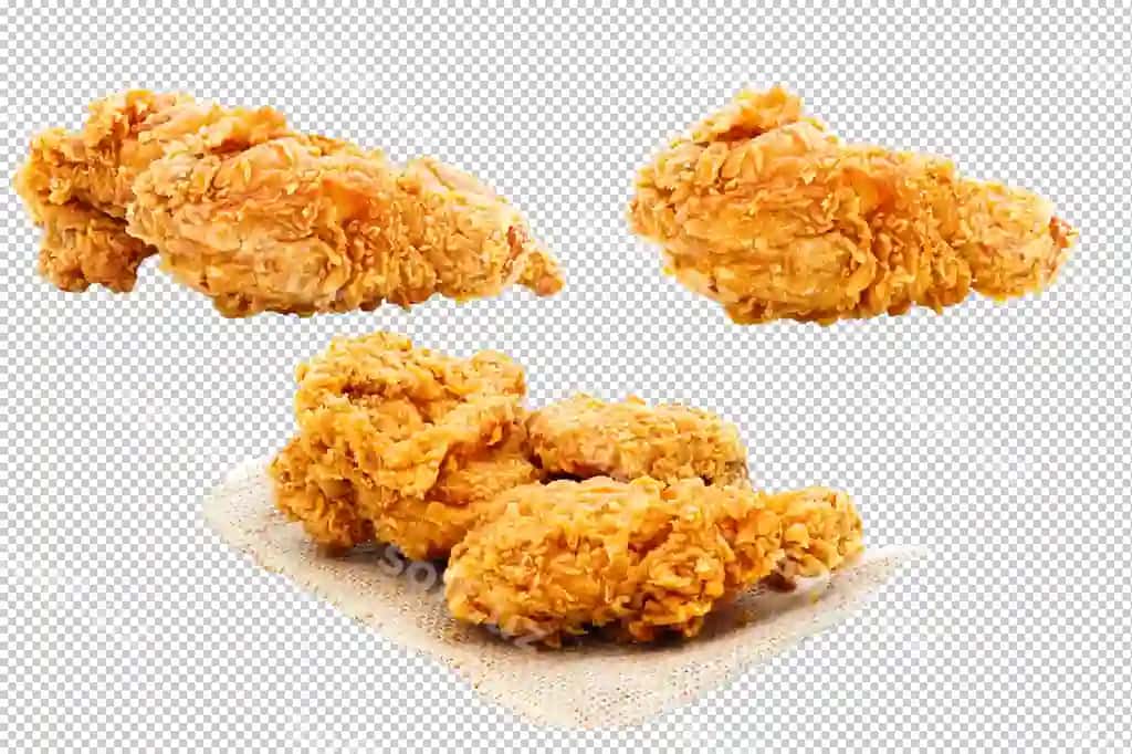 Qovurilgan qurilgan tovuq filet psd | Fried crispy chicken file psd
