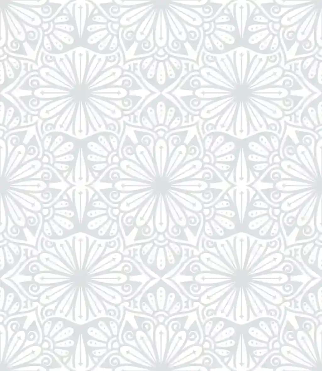 Gulli mandala choksiz bezak | Floral mandala seamless ornament