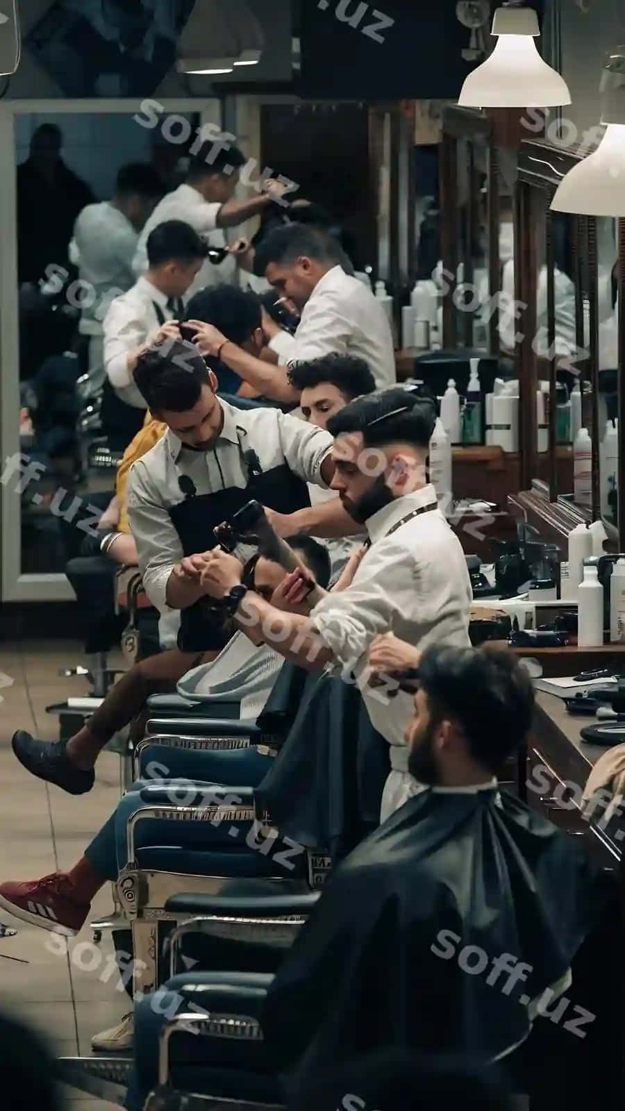 Sartaroshxonaning ish jarayoni | Working process barbershop