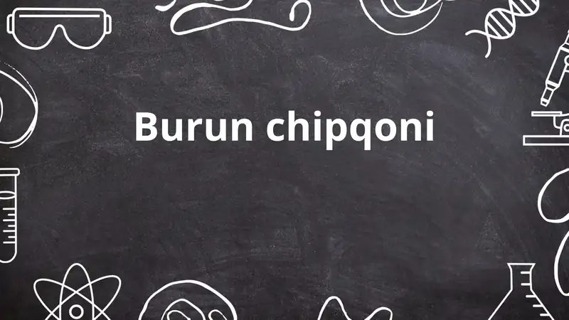 Burun chipqoni