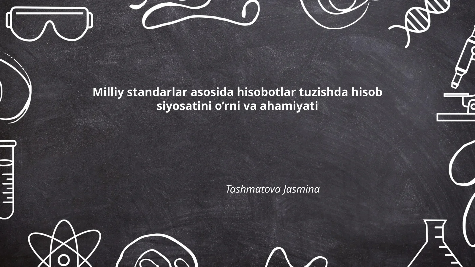 Hisob siyosatining tushunchasi va maqsadi